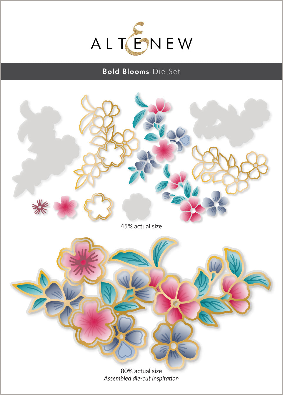 Altenew - Bold Blooms Die Set