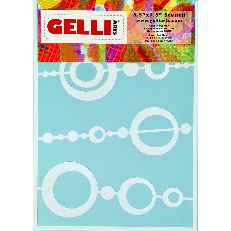 Gelli Arts Bead Stencil