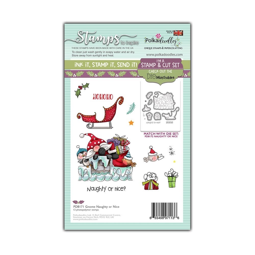 polkadoodles-gnome-naughty-or-nice-clear-stamps-pd