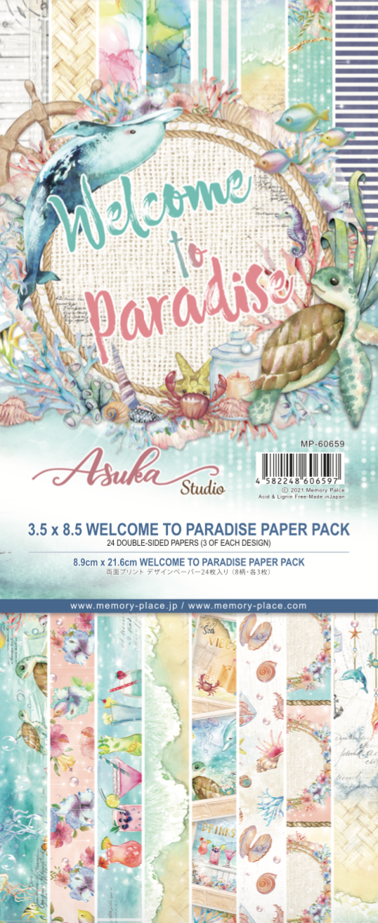 memory-place-welcome-to-paradise-slimline-paper-pa