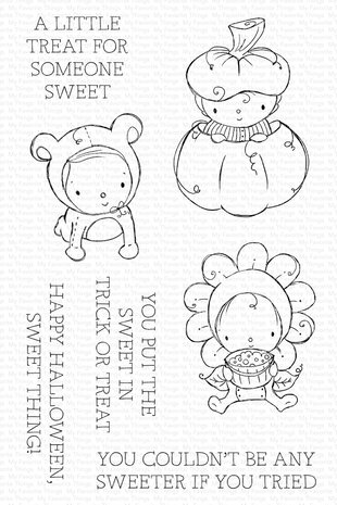 My Favorite Things - Sweetest Trick or Treaters Clear Stamps