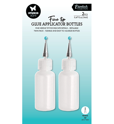 Studio Light - Glue Application Bottles Ultra fine tip 14ML Tools, Essentials nr.01