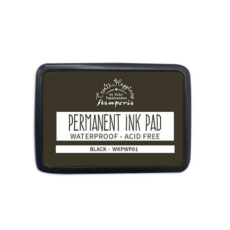 Stamperia- Create Happiness Permanent Dye Ink Pad Black