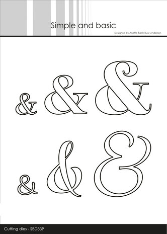 Simple and Basic - Ampersand Cutting Dies