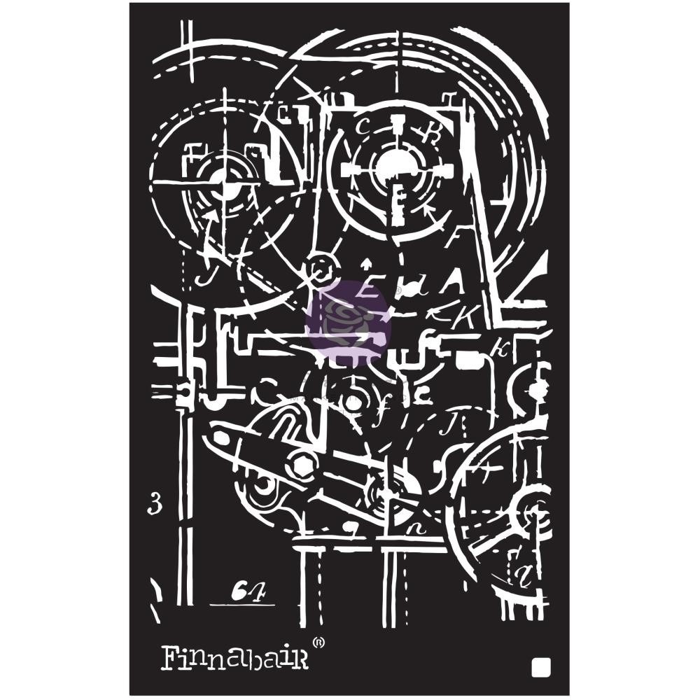 finnabair-machinery-6x9-inch-stencil-968984