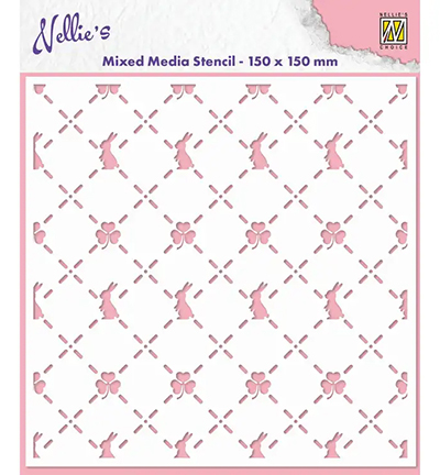 Nellie Choice Stencil - Bunny's and Clovers
