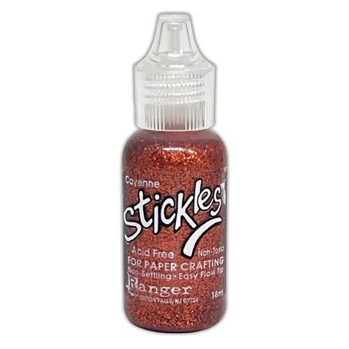 Ranger Stickles Glitter Glue 15ml - cayenne