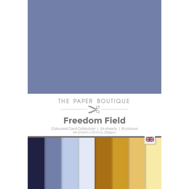 The Paper Boutique Freedom Field Colour Card Collection