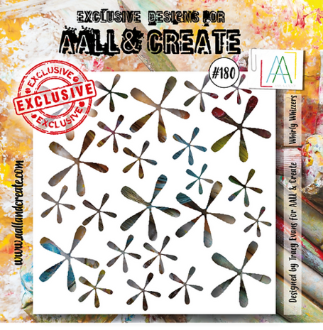 AALL & Create Stencil Whirly Whizzers