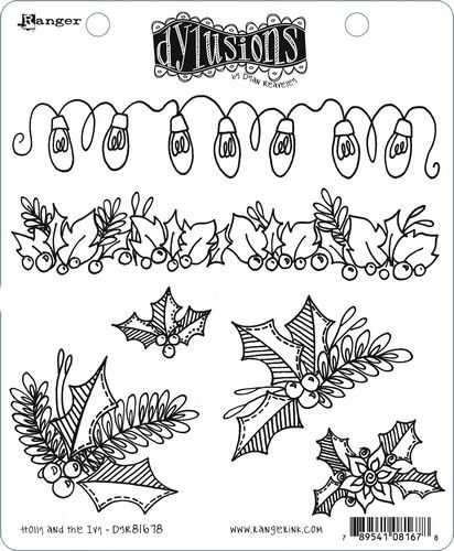 ranger-dylusions-cling-stamp-set-christmas-holly-and-the-ivy-dyr8-326540-de-g