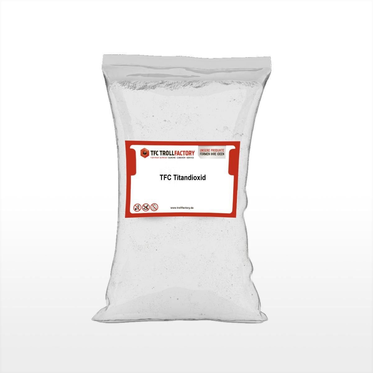 TFC Troll Factory Titandioxid Pulver für brilliantes Weiß  - 1 kg