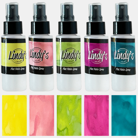 Lindy's Stamp Gang - Go Girl! Flat Fabio Spray Set