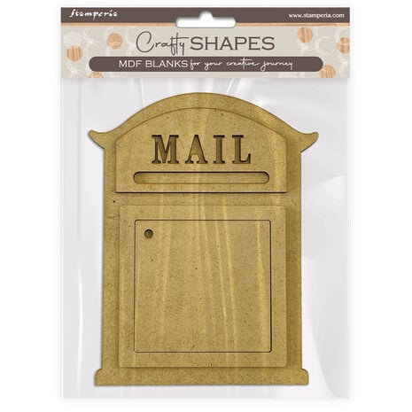 Stamperia - MDF Crafty Shapes Blanks Mail Box 