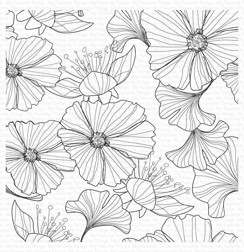 my-favorite-things-loosely-lined-flowers-backgroun