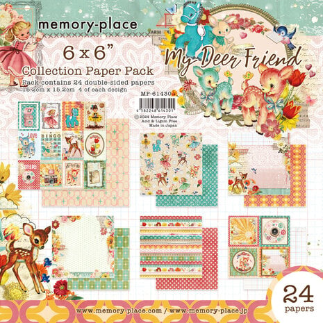 Memory Place - My Deer Friend 6x6 Inch Paper Pack