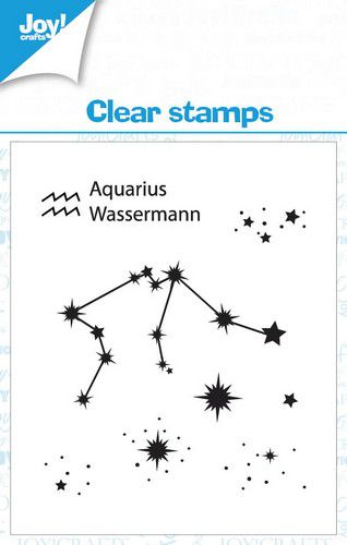 Joy! CraftsClearstamp 7x7 cm - Wassermann KreativDsein Design