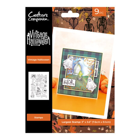 Crafters Companion - Vintage Halloween Clear Stamps Vintage Halloween