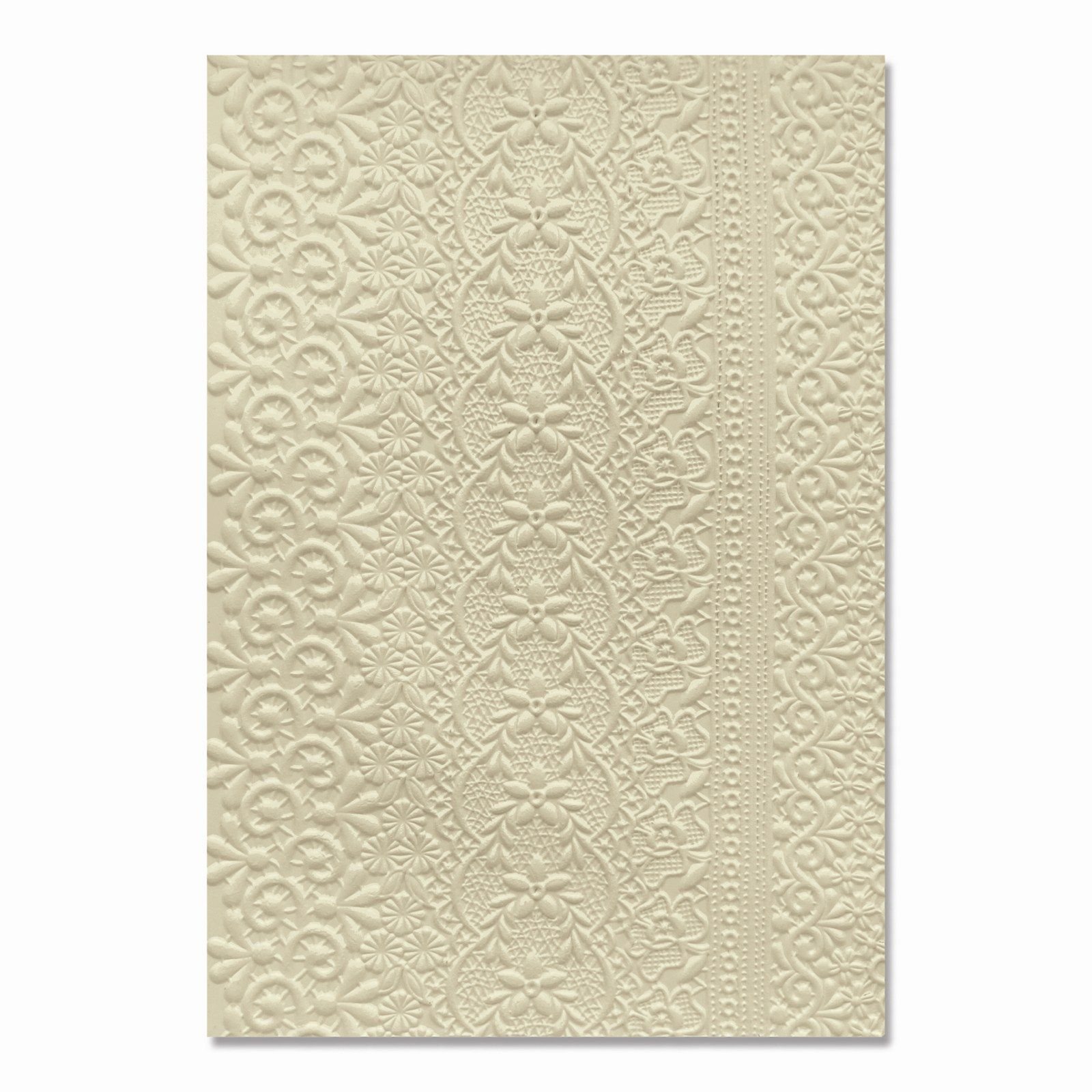 Sizzix • 3D Textured Impressions Embossing Folder A5 Lace