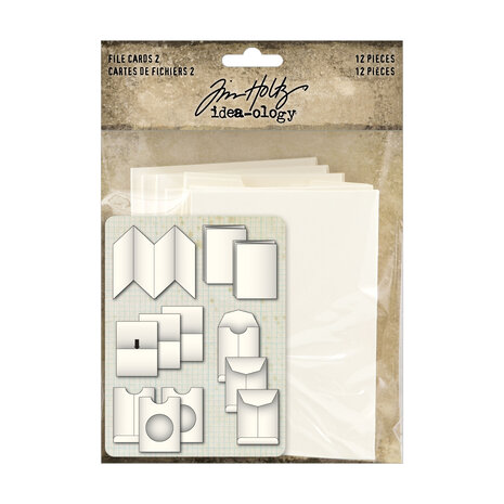 Idea-ology Tim Holtz File Cards 2 