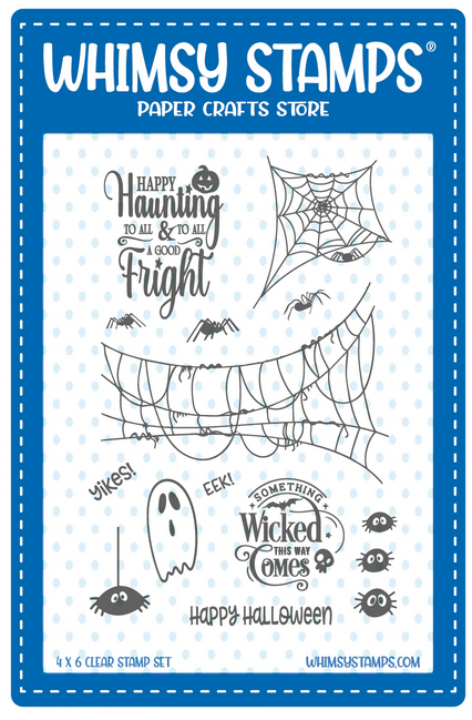 Whimsy Stamps - Good Fright Clear Stamps