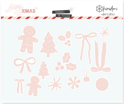 Kimidori Colors - Troquel Scrap Your XMAS