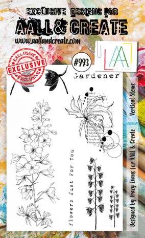 AALL and Create - Stamp Set A6 Vertical Stems