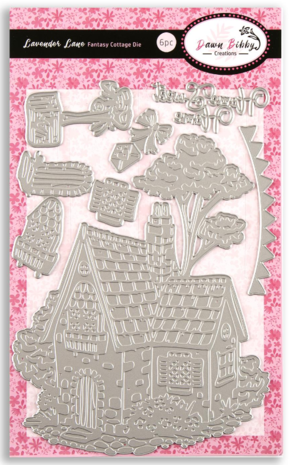 Dawn Bibby - Lavender Lane Fantasy Cottage Die A5