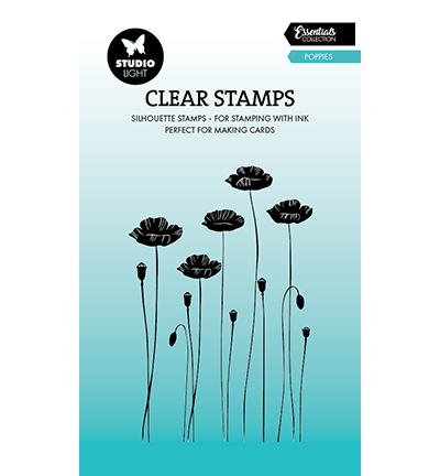 SL Clear Stamp Poppies Essentials nr.741