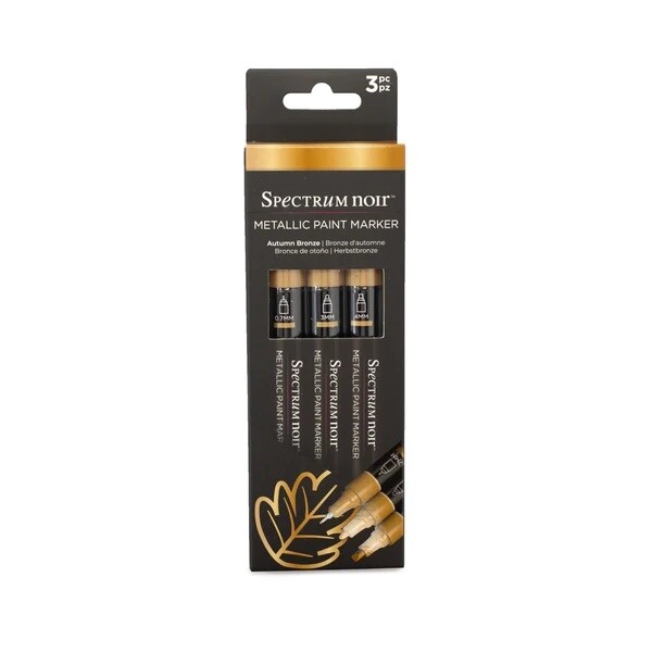 Spectrum Noir Acrylic Paint Marker Metallic sets (3st) - Autumn Bronze