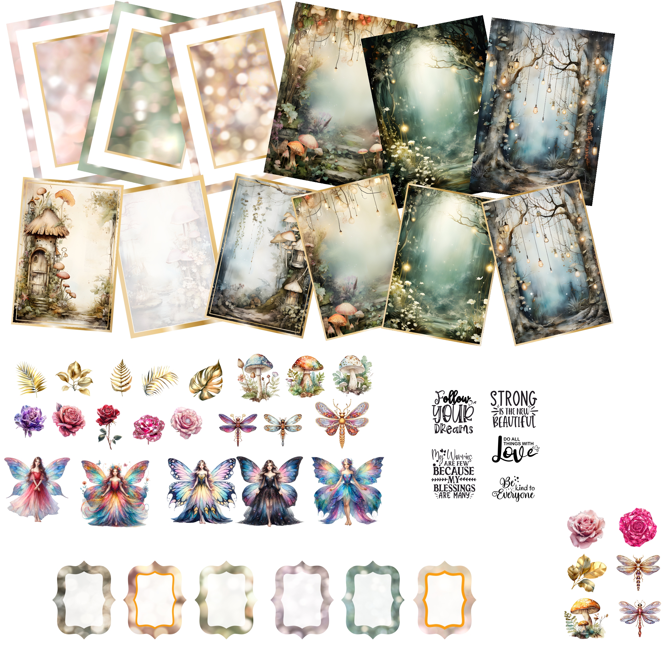 STAMPS BY ME CREATE A CARD KIT - FOLLOW YOUR DREAMS