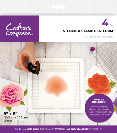 Crafters Companion - Stencil and Stamp Platform