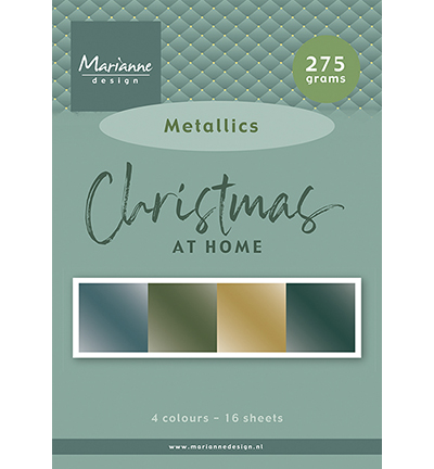 A5 - Christmas at home - metallics