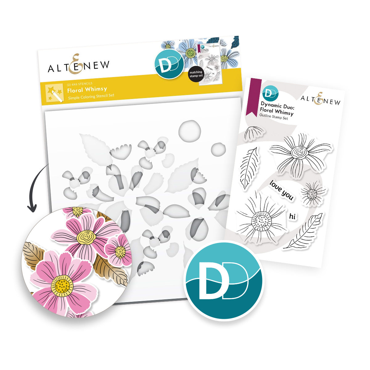 Altenew - Dynamic Duo: Floral Whimsy