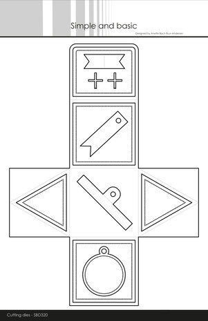 Simple and Basic - Triangle Box w/ Add-Ons Cutting Dies