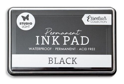 Studio Light Ink Pad Permanent Black ink Essentials Tools nr.01