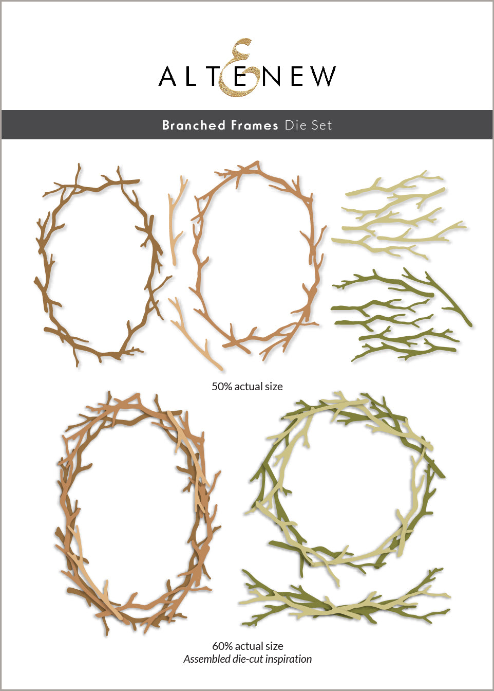 Altenew - Branched Frames Die Set 