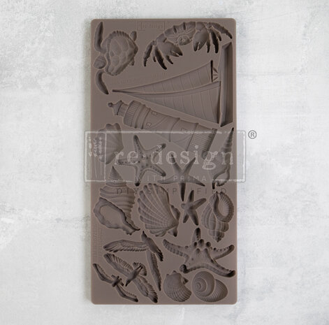 Re-Design with Prima - Reef Elegance 5x10 Inch Decor Mould