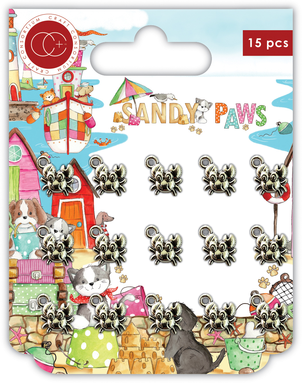 craft-consortium-sandy-paws-little-crabs-metal-cha