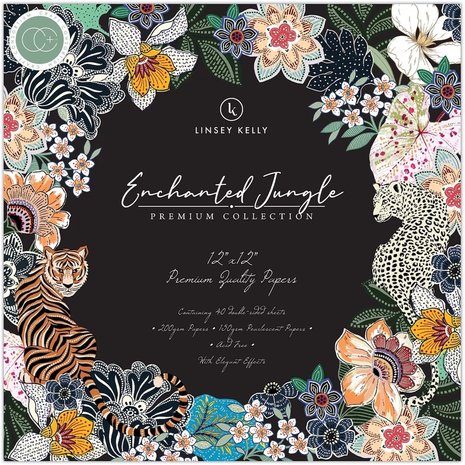 craft-consortium-enchanted-jungle-12x12-inch-paper