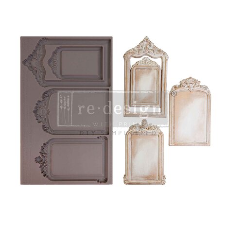 Prima Marketing Re-Design Mould - Lysandra 5x8 Inch Decor Mould