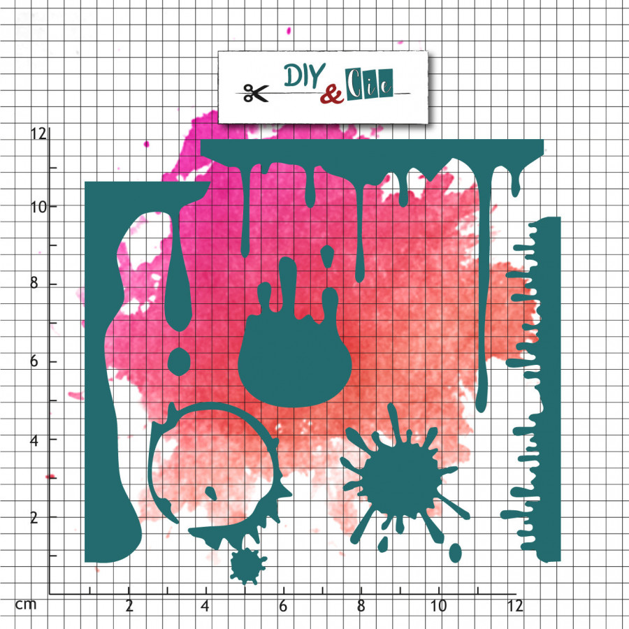 DIY AND CIE - Set de dies : Taches V2