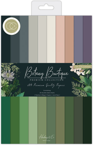 Craft Consortium - Botany Boutique A4 Paper Pad