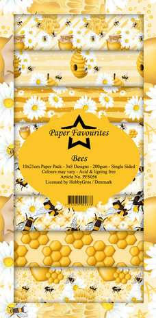 paper-favourites-bees-slim-paper-pack-pfs056