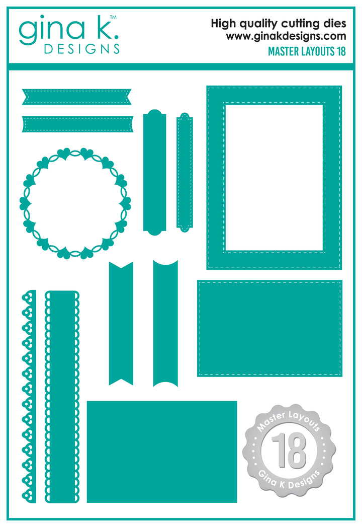 Gina K Designs - DIE- Master Layouts 18