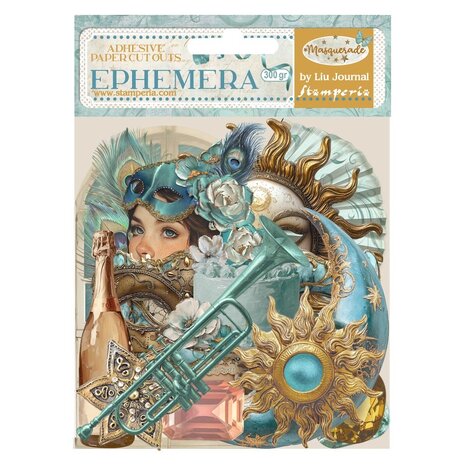 Stamperia - Masquerade Ephemera (54pcs)