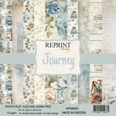 Reprint - Journey 8x8 Inch Paper Pack