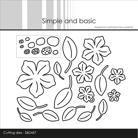 Simple and Basic - Flowers and Leaves #2 Dies