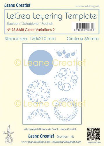 LeCrea – Schablonenkreis-Variationen Nr. 2 