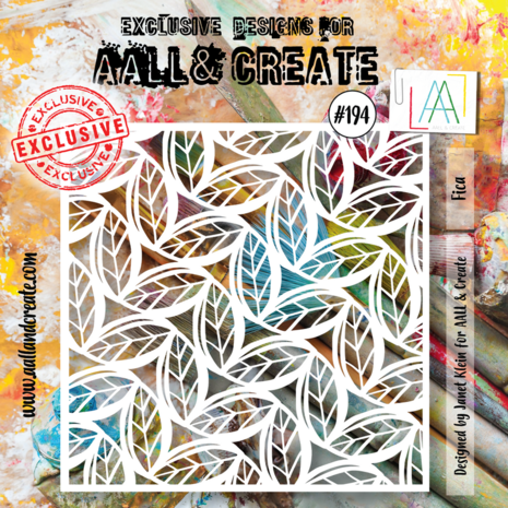 AALL & Create - Stencil 6x6 Inch Fica