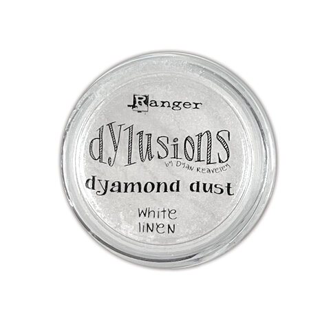 Ranger - Dyan Reaveley Dylusions Dyamond Dust White Linen 0.25 oz 